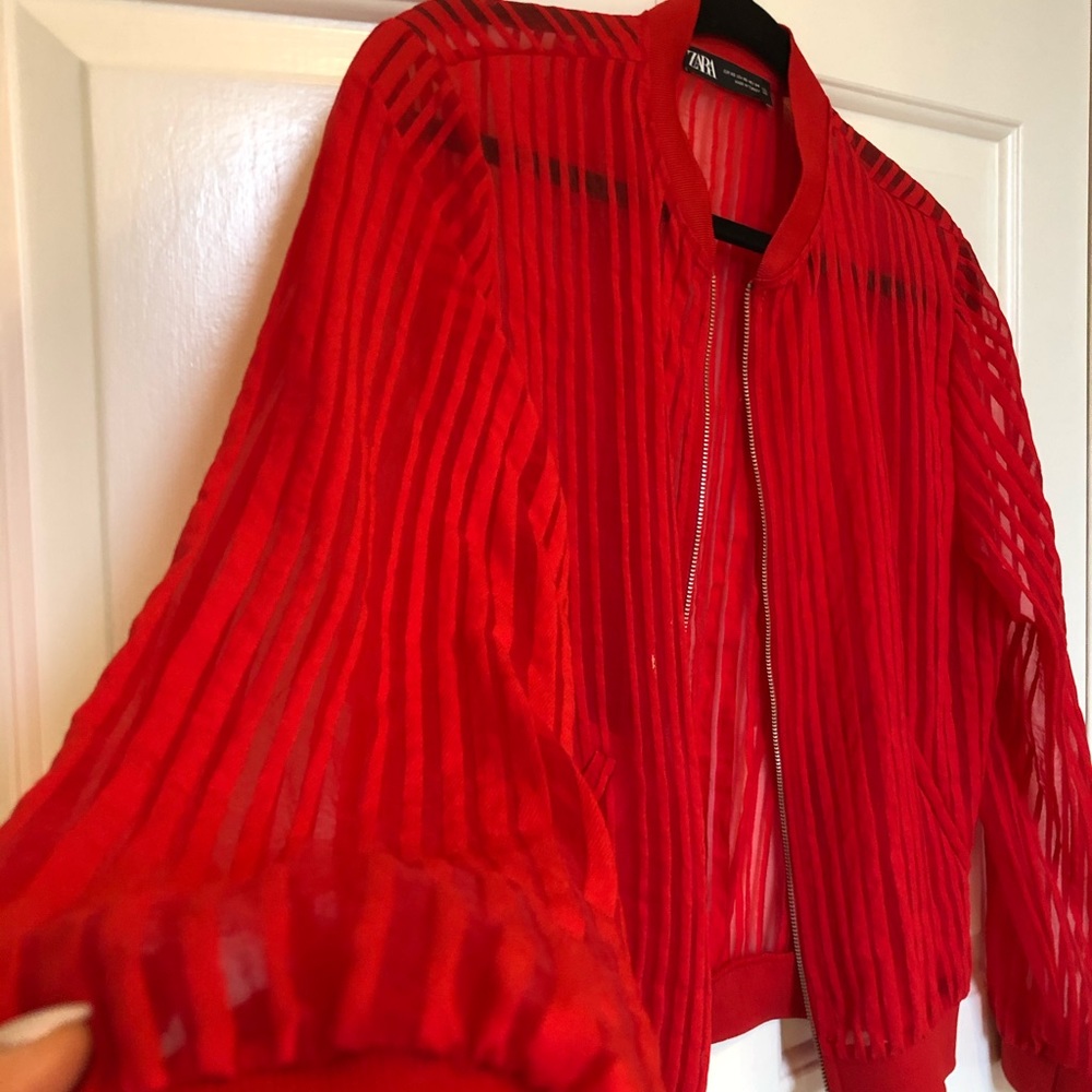 Zara bomber jacket